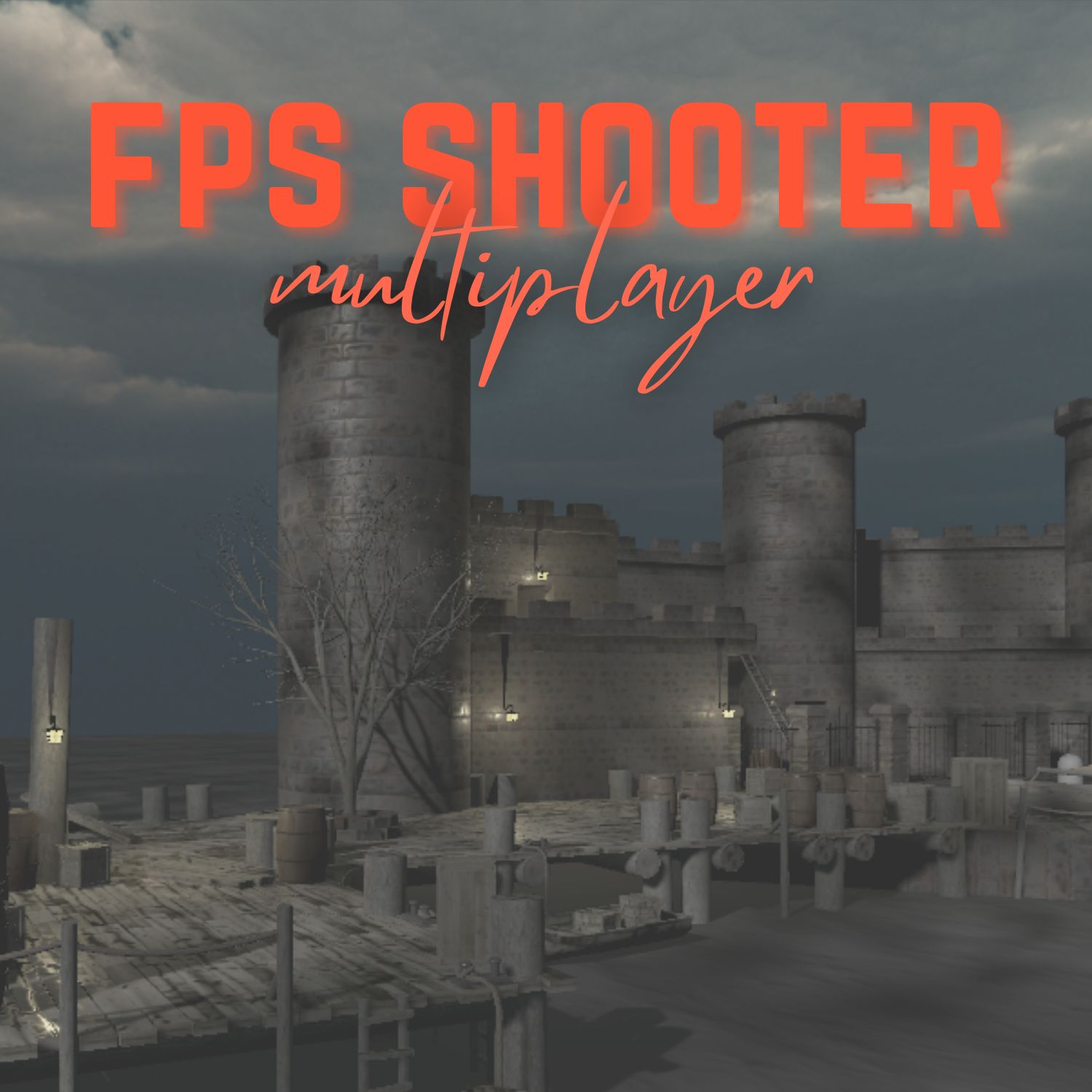 Captura del proyecto FPS multijugador con Photon PUN