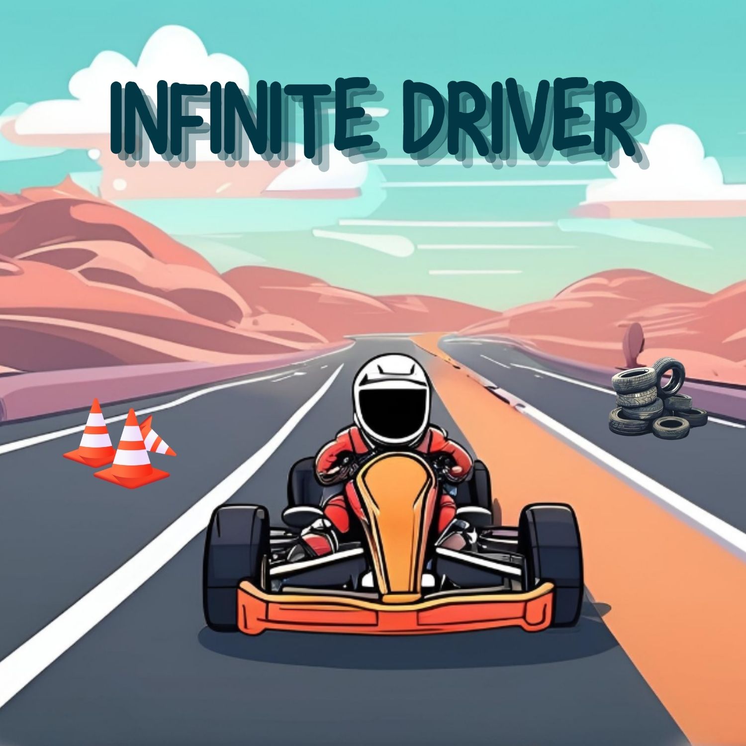 Captura del proyecto Infinite Driver procedural