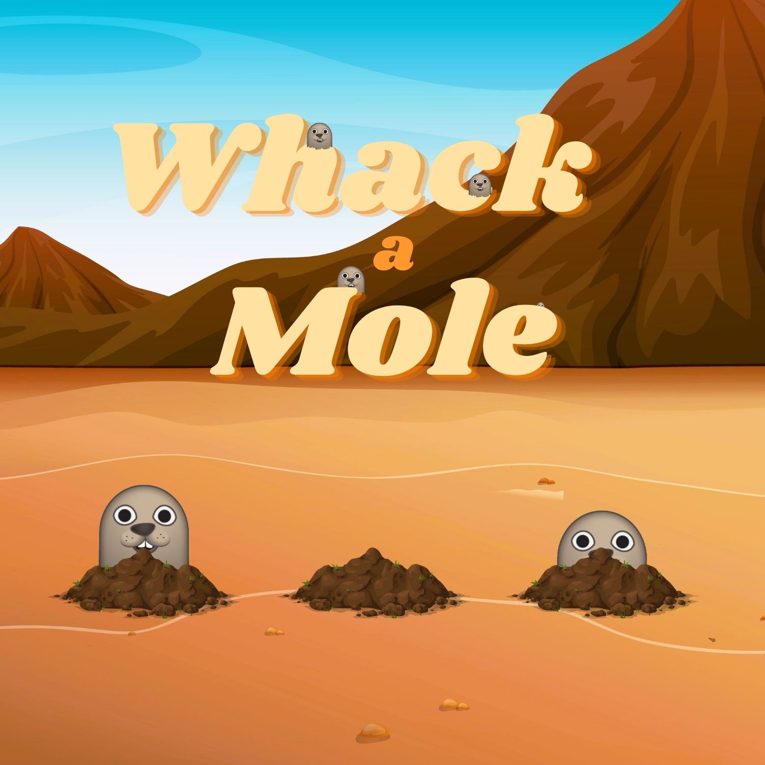 Captura del proyecto Whack-a-Mole arcade